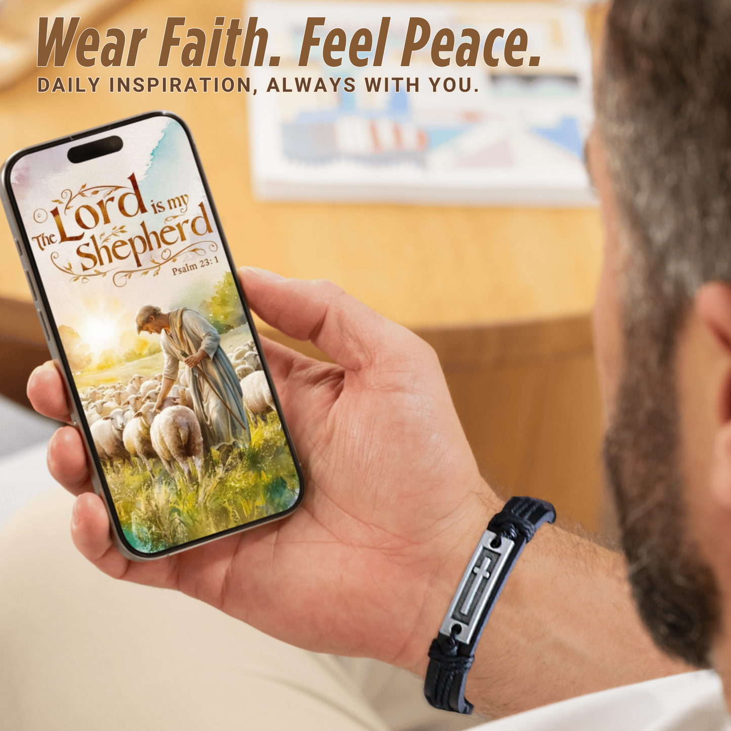 NFC Bible verse Bracelets Religious