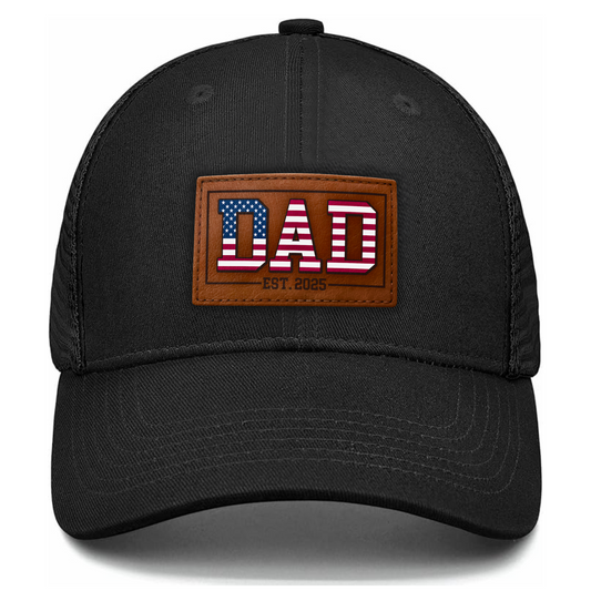 Dad Est 2025 Trucker Hat