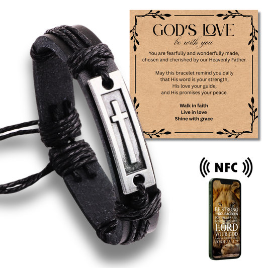 NFC Bible verse Bracelets Religious